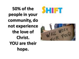Shift - 50 percent experience no love