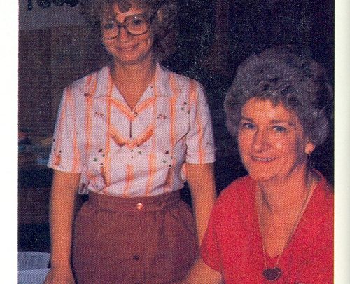 1981-Clergy-Pictures-Brenda-Corbett-Secretary-to-Coordinator-of-Resources-Betty-Alley-Part-Time-Secretary