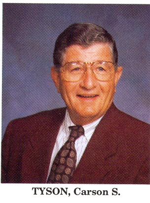 Tyson, Carson S.
