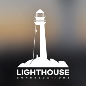 Lighthouse Congregations logo on blurred background