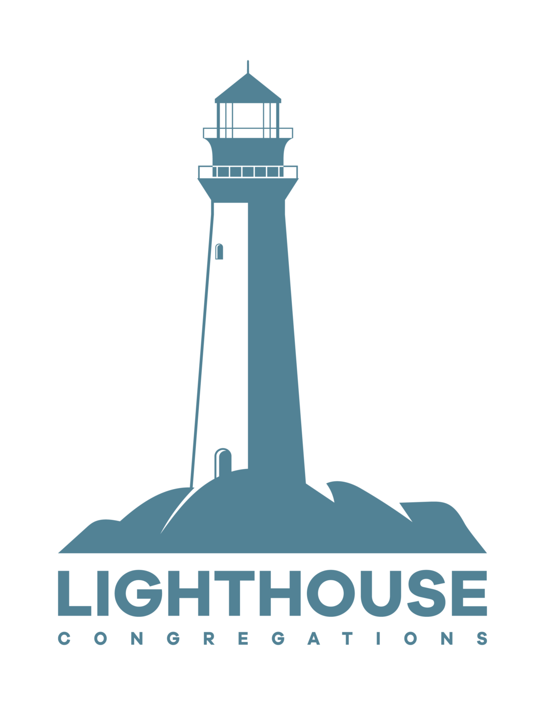 Blue Lighthouse Congregations Logo