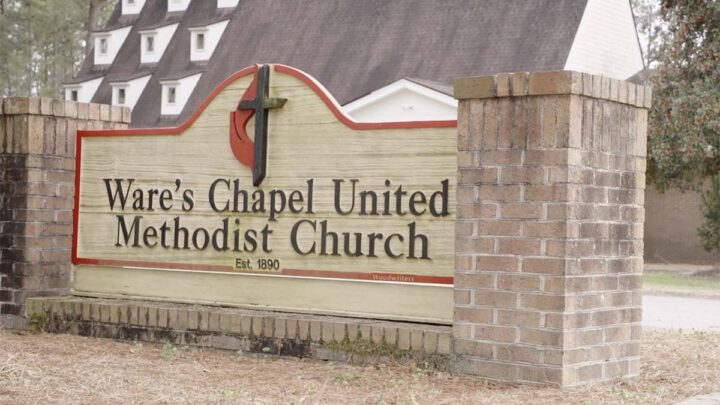 Ware's Chapel United Methodist Church Sign