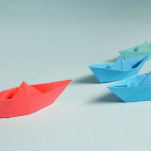 Boats with Leader