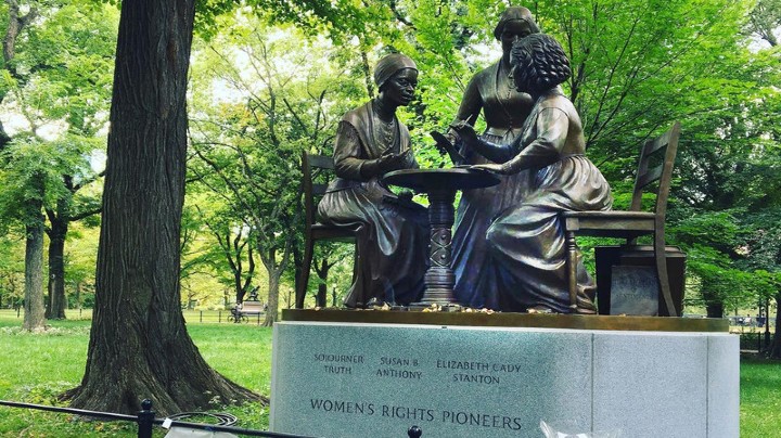 women's rights statue