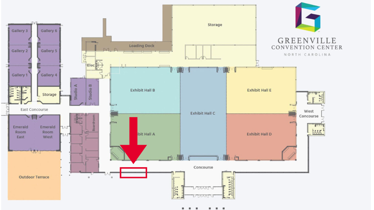 convention center map