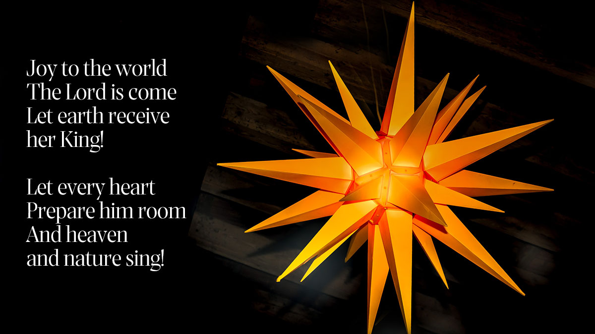Joy to the World!