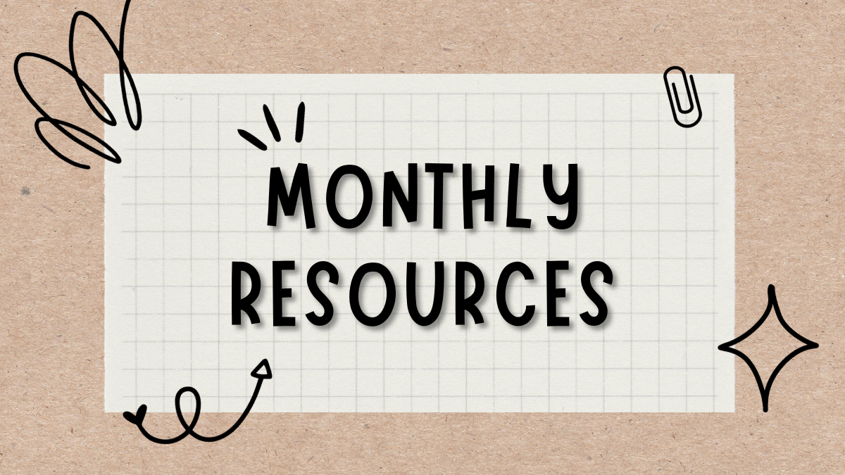 March Monthly Resource Flyer