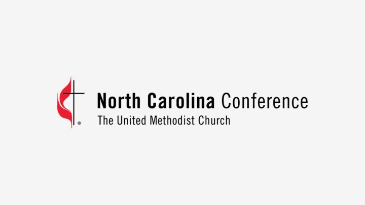 NC Conference of The UMC Logo on Gray Background
