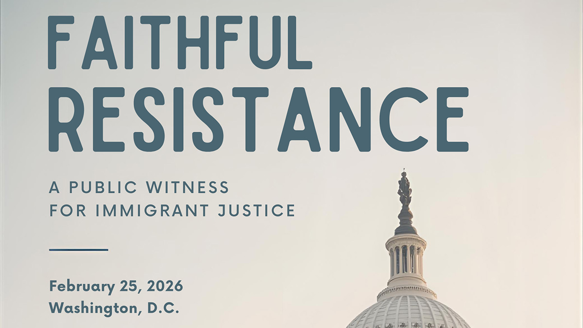 Livestream for Faithful Resistance: A Public Witness for Immigrant Justice